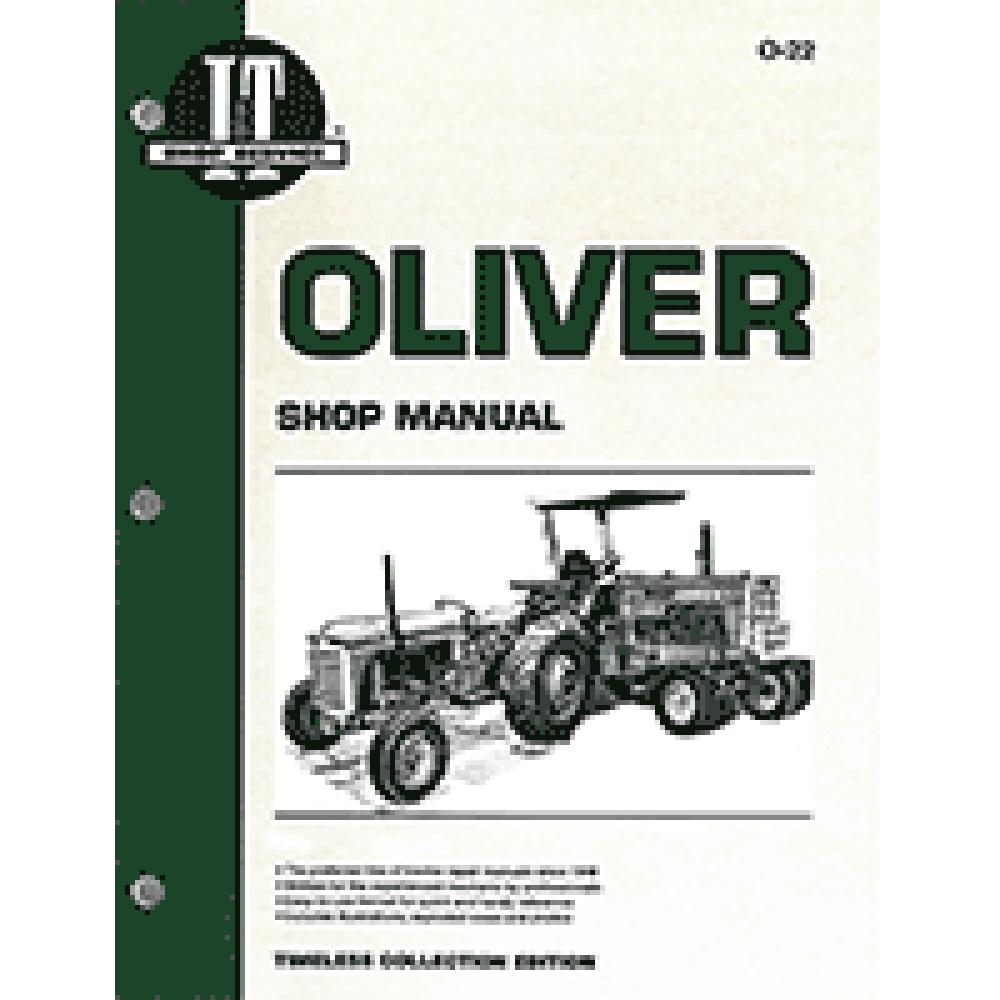 O-22 Shop Manual Fits Oliver