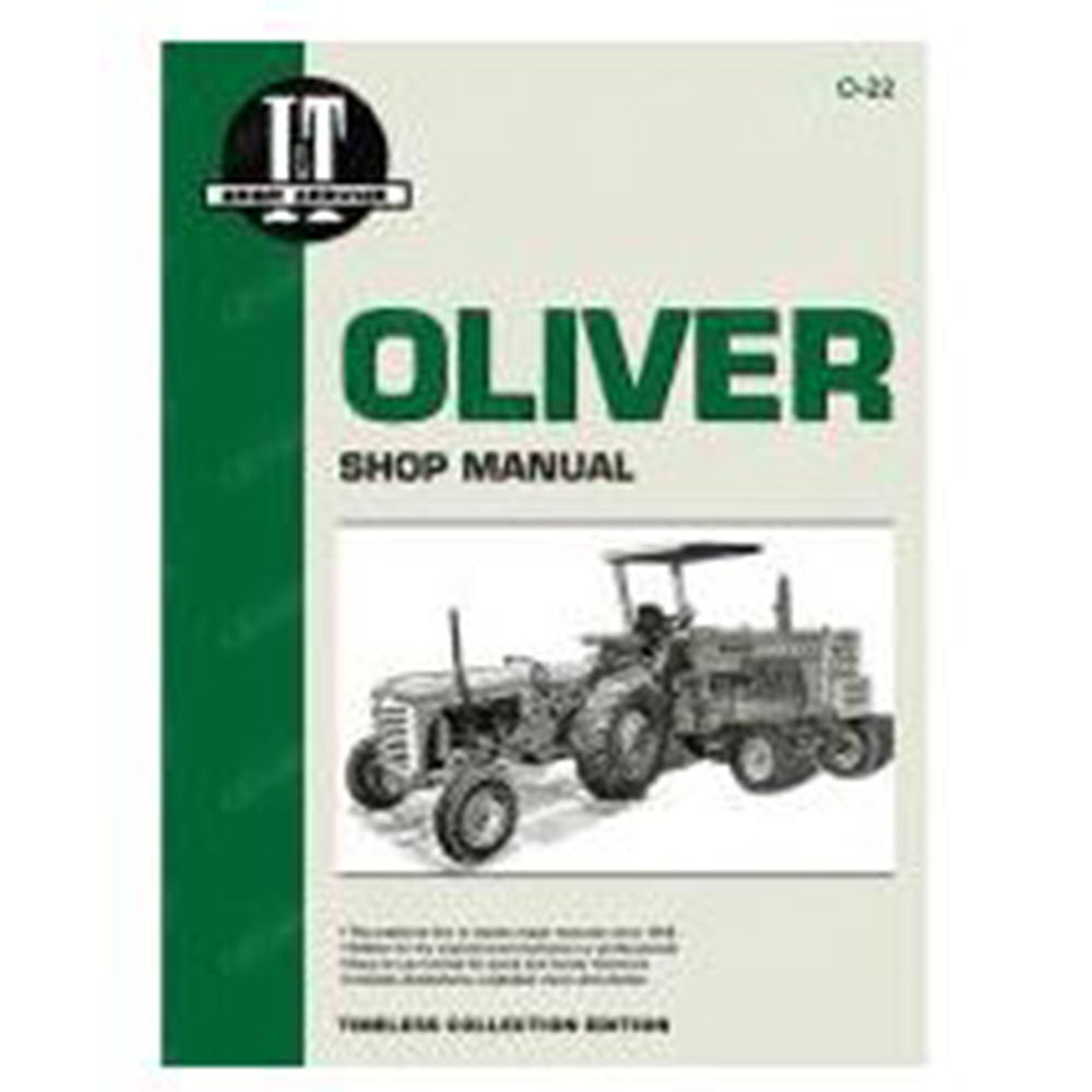 O-22 Shop Manual Fits Oliver
