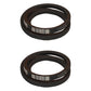 1108566 Qty 2: Replacement V Belt Fits Troy Bilt