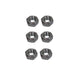 Set Of Six (6) Fits Caterpillar M10-1.5 Hex Nuts 2Y5829