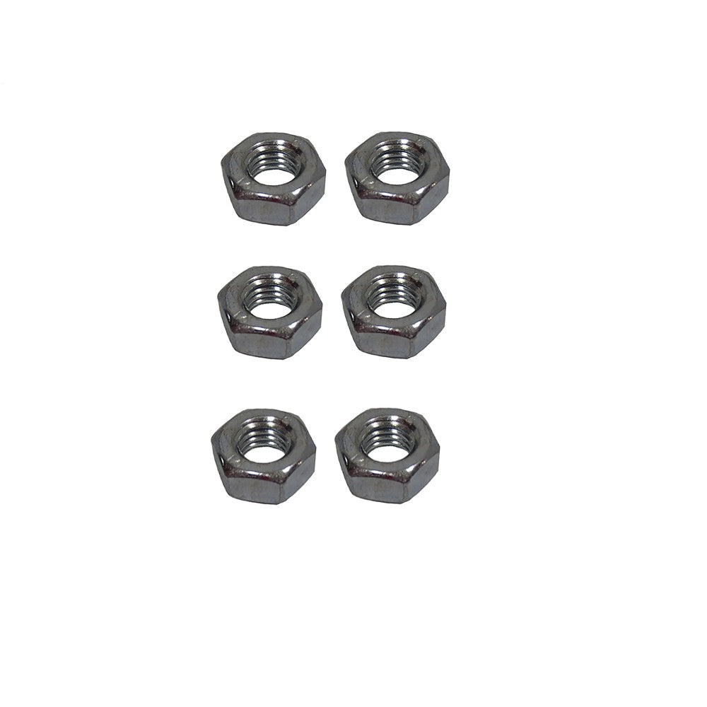 Set Of Six (6) Fits Caterpillar M10-1.5 Hex Nuts 2Y5829
