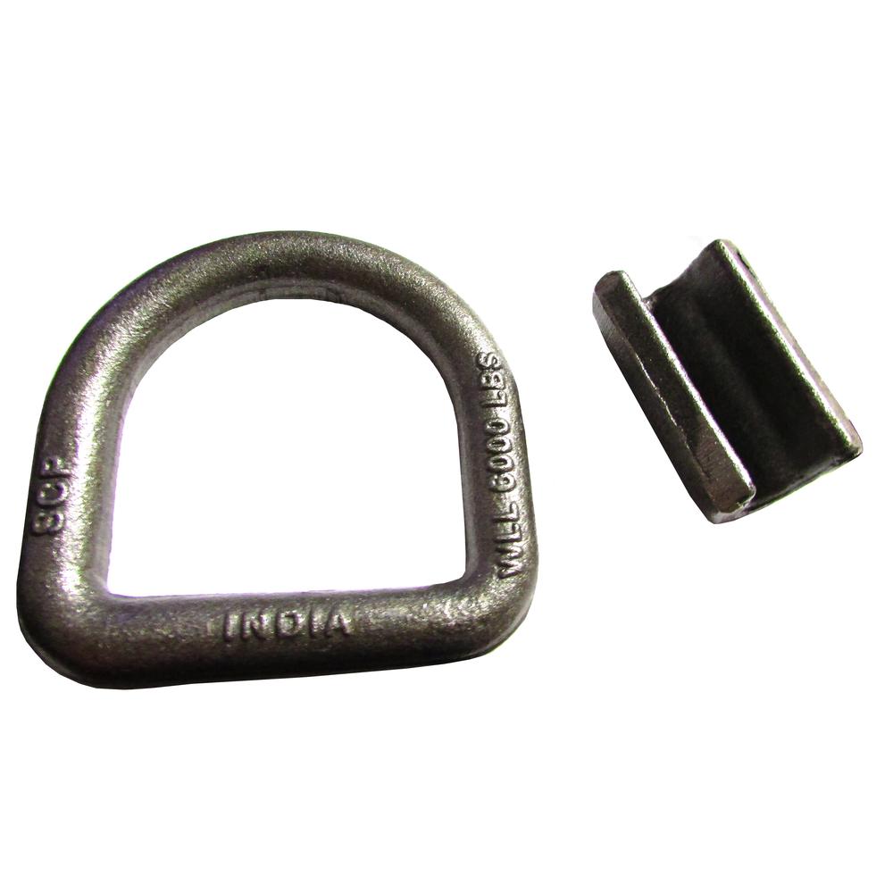 N/A 5/8" Weld On D-Ring Fits Universal Products Universal Fit