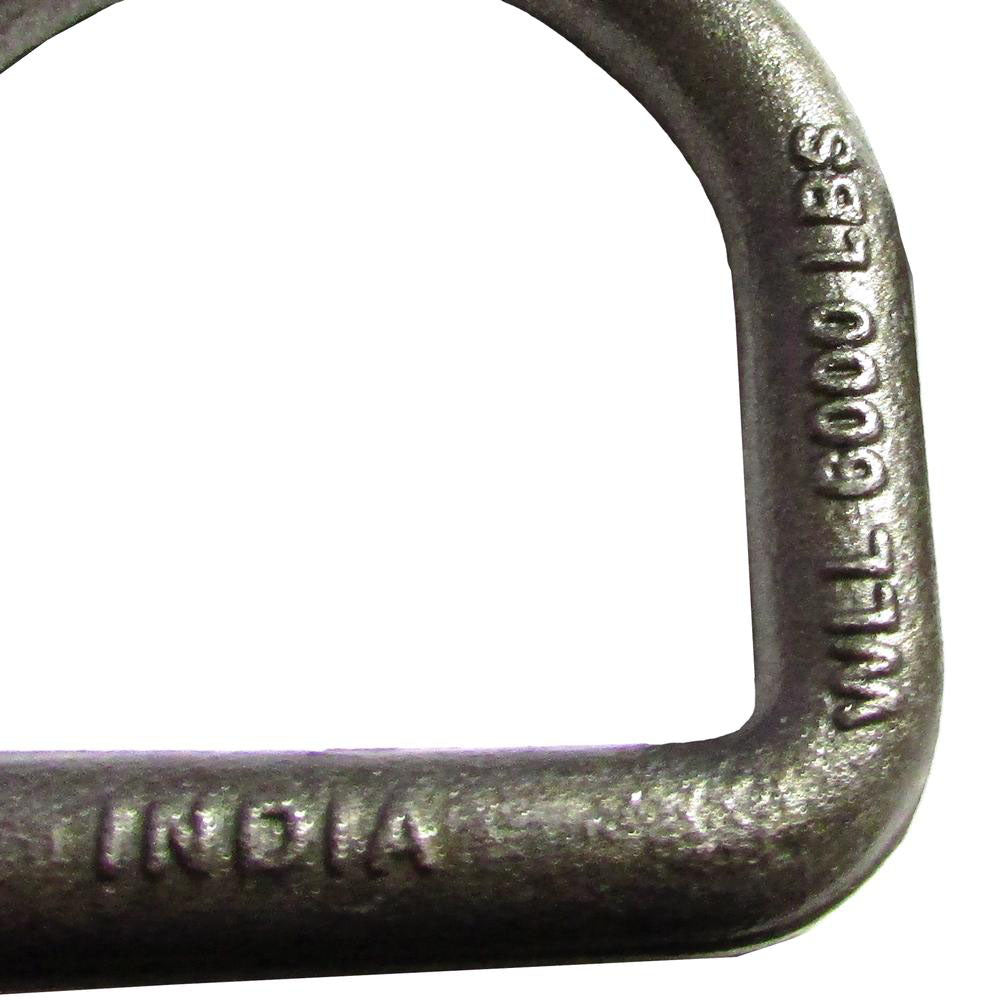 Set of (60) Heavy Duty 5/8" Weld-On D-Rings for Tie-Down on Trucks Trailers