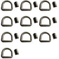 N/A Qty 10: 5/8" Weld On D-Ring Fits Universal Products Universal Fit