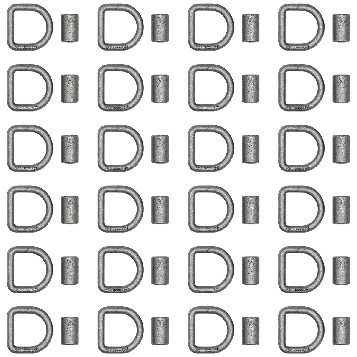 Qty 24: 5/8" Weld On D-Ring Fits Universal Products Replaces OTK20-0223_x24