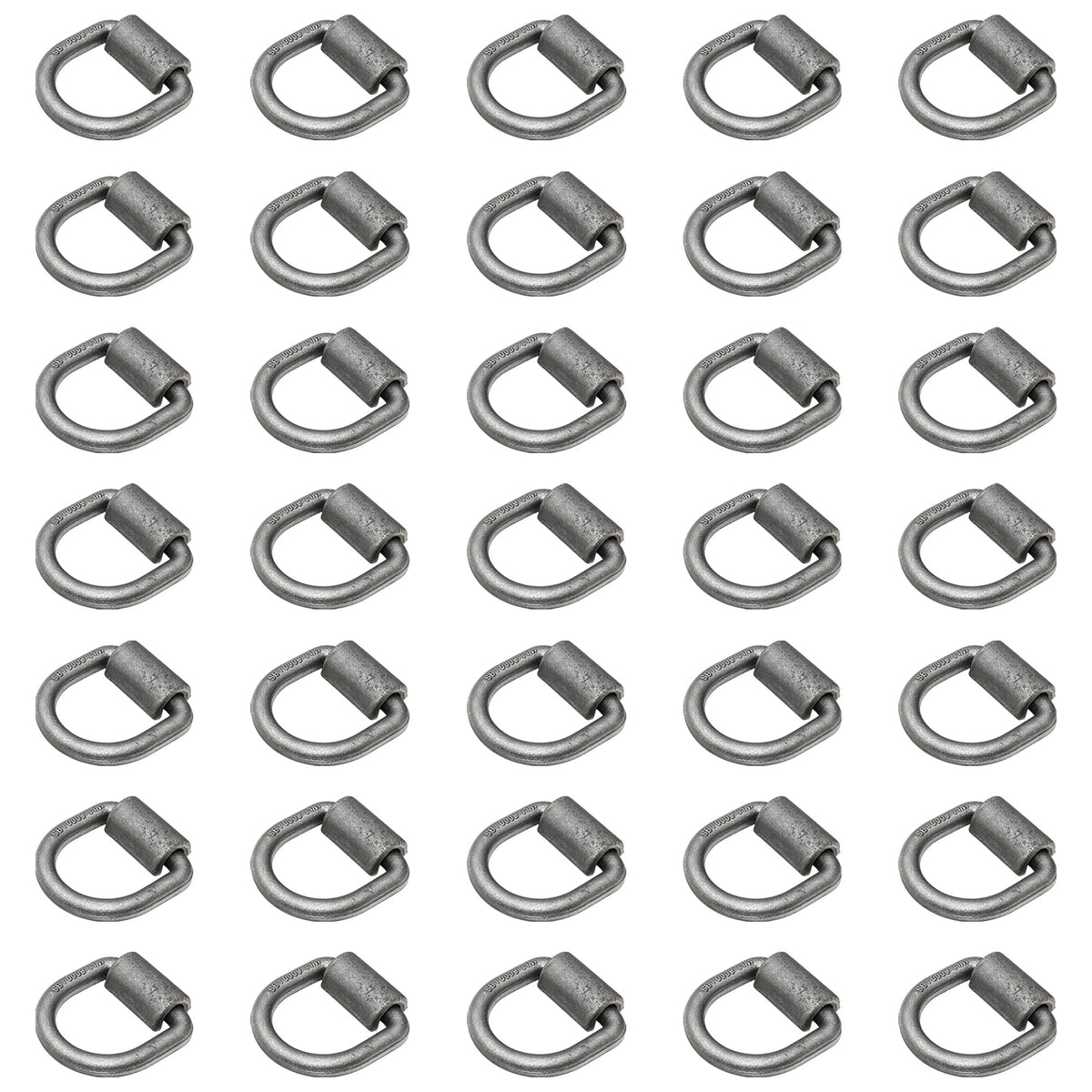 35 5/8" D Rings Weld On Tie Down Flatbed Truck Trailer Chain Straps Rope D Ring
