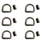 N/A Qty 6: 5/8" Weld On D-Ring Fits Universal Products Universal Fit