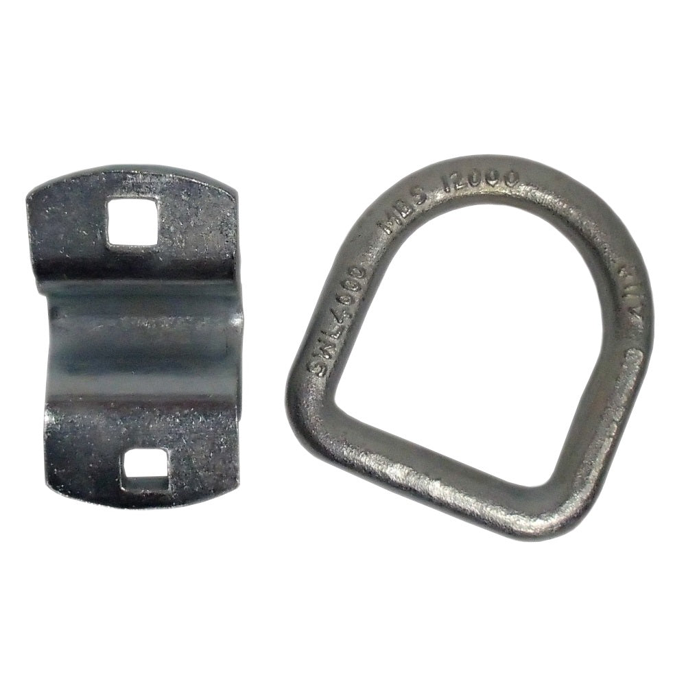DR050-SC 1/2" Bolt-on D-Ring & Clip Fits Universal