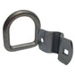 Replacement 1/2" Bolt-on D-Ring & Clip For Farm Equipment ATVs Utility Trailers