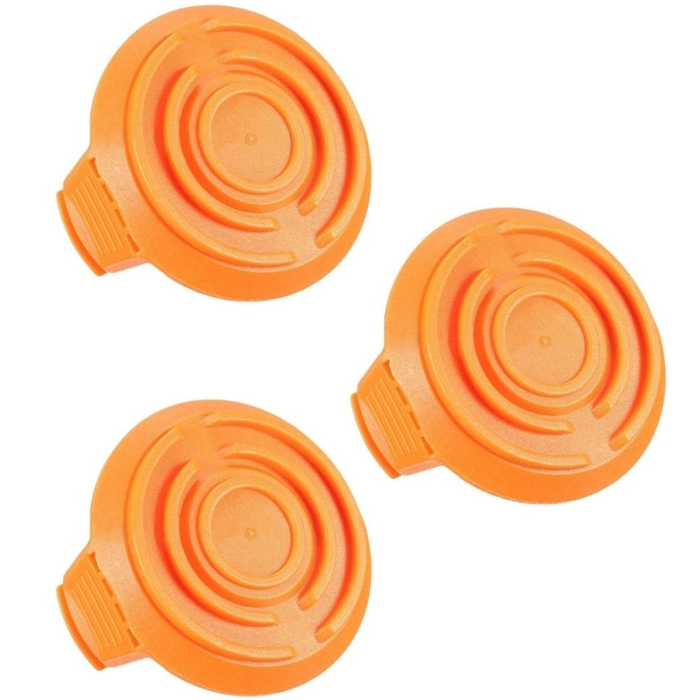 Set of 3 New Trimmer Spool Cap Fits WORX WG150 WG151 WG151 WG152 WG153 WG157