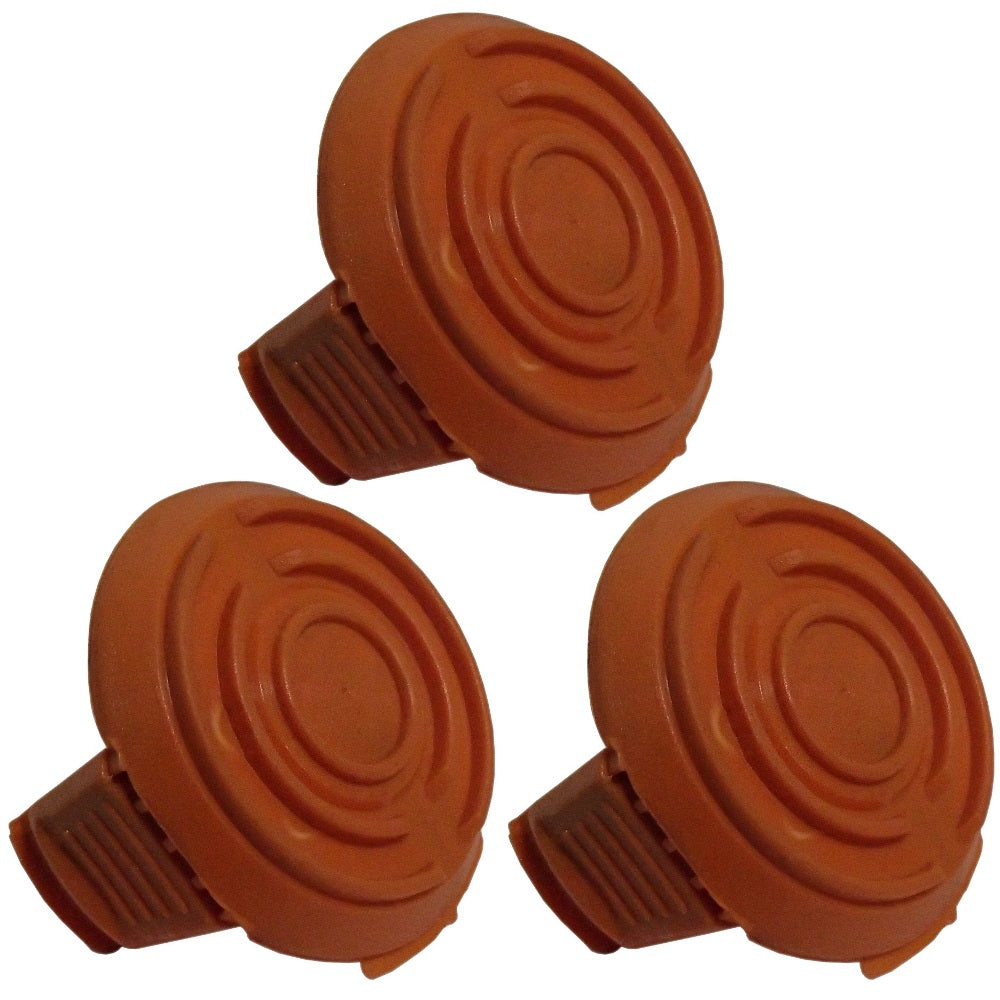 Set of 3 New Trimmer Spool Cap Fits WORX WG150 WG151 WG151 WG152 WG153 WG157