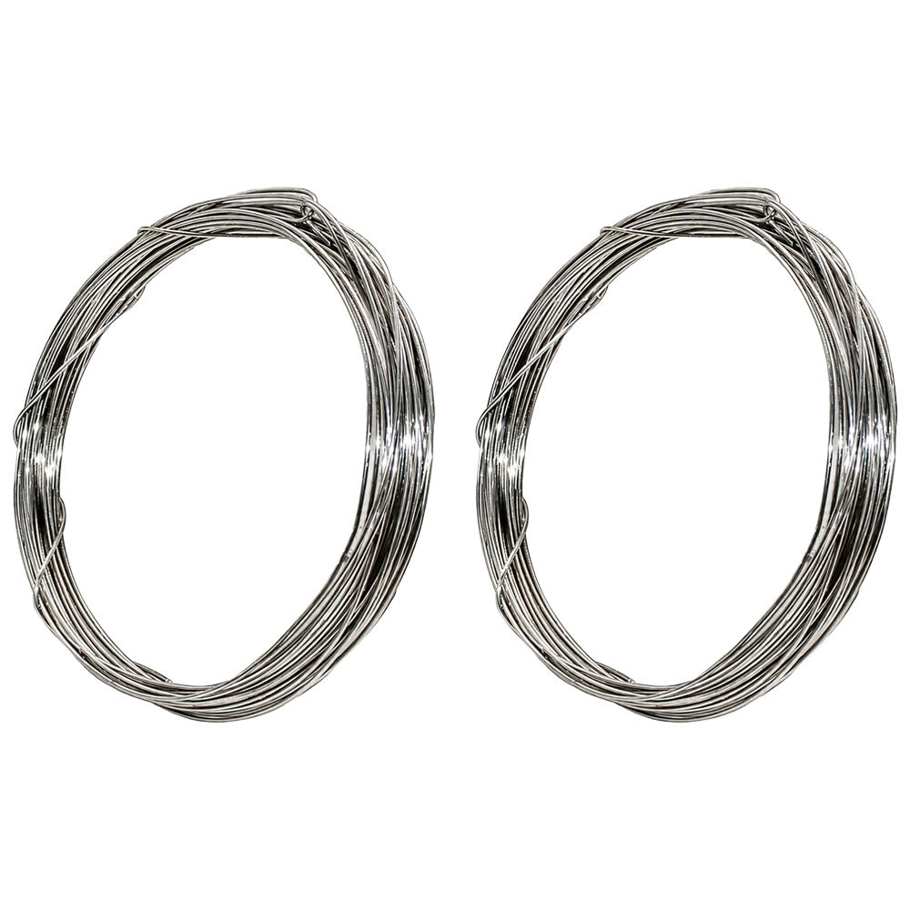 SNARE-Steel Qty 2: Stainless Steel Snare Wire (25 ft) Fits Universal Products
