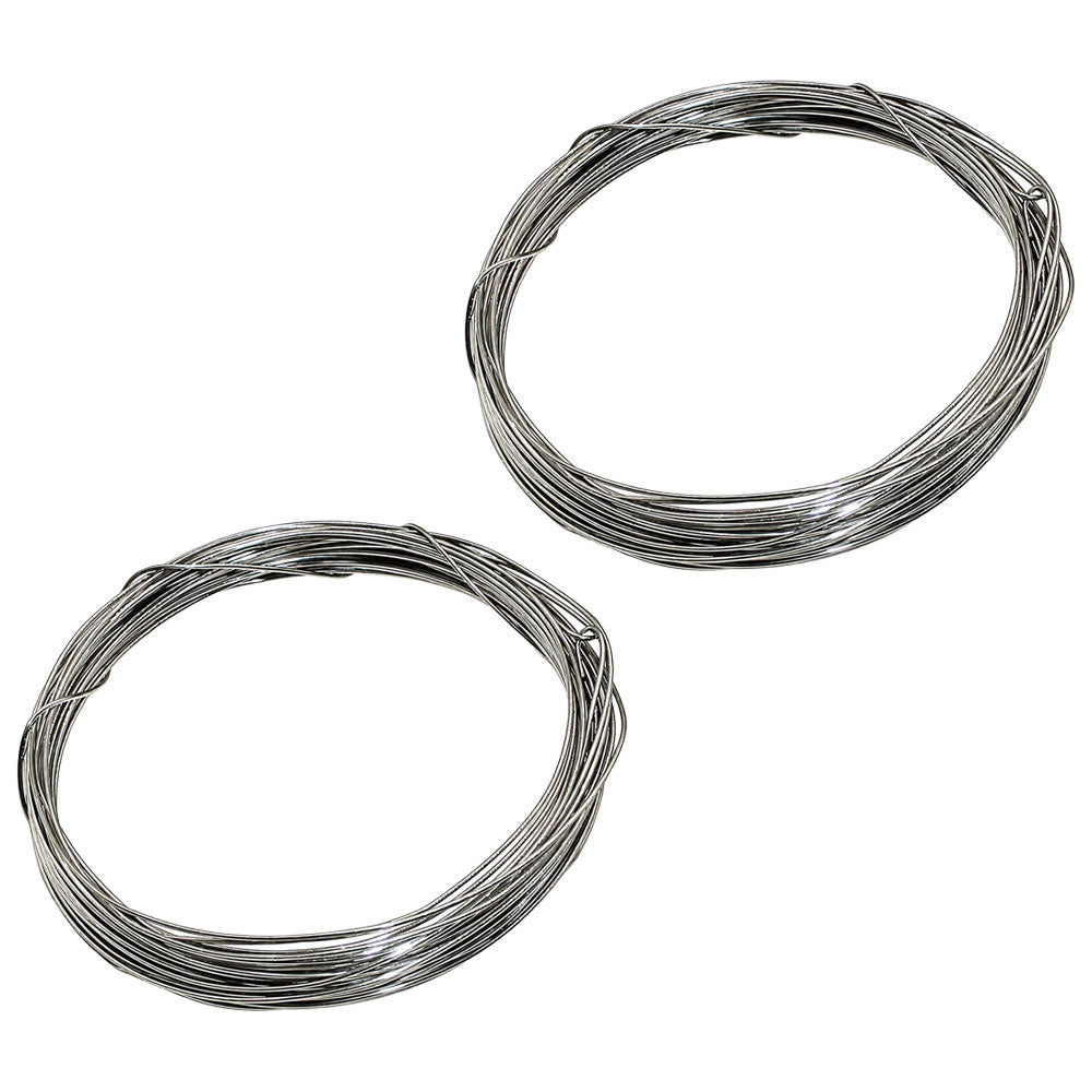SNARE-Steel Qty 2: Stainless Steel Snare Wire (25 ft) Fits Universal Products