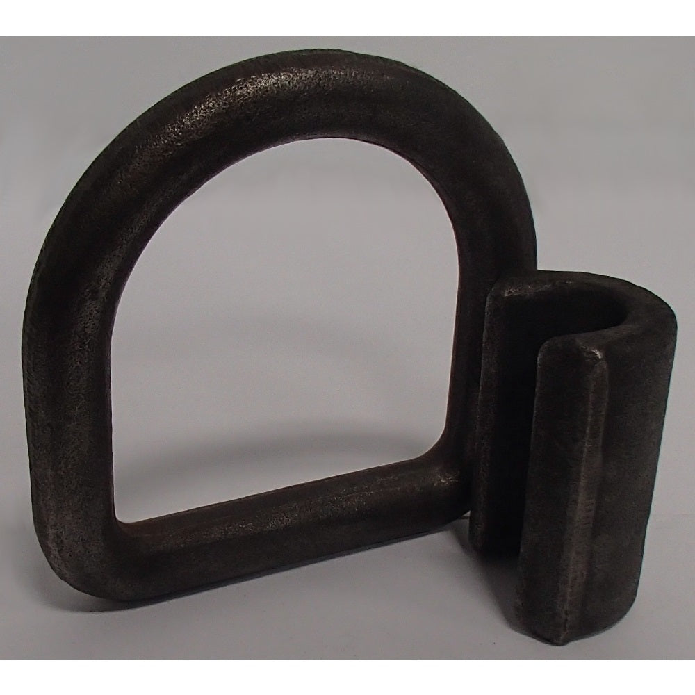 1/2" D Ring Weld-On Flatbed Truck Trailer Ratchet Strap Cargo Tie Down Lashing