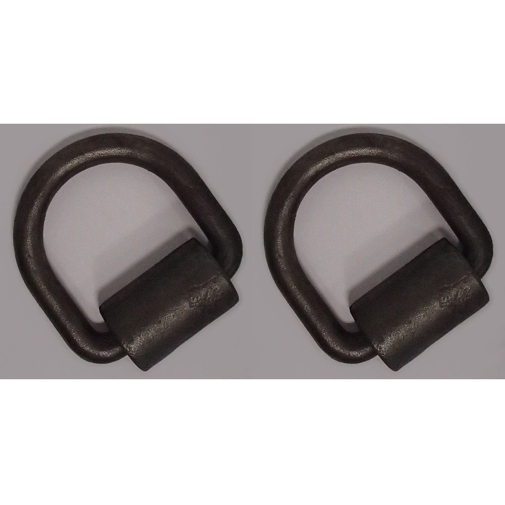 DR050-WLD Qty 2: 1/2" Weld On D-Ring Fits Universal Products
