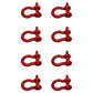 8x 3/4" Shackle Screw Pin Clevis Anchor Bow Shackles f Sling Cable Chain Rigging