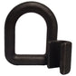 1" Diameter D-Ring with Weld-On Mounting Bracket 15,000 lbs. SWL B50