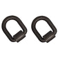 8 DR100L Qty 2: 1" Weld On D-Ring Fits Universal Products Various