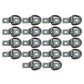 SR15 Qty 18: 3/8" Bolt-on D-Ring Fits Universal Products