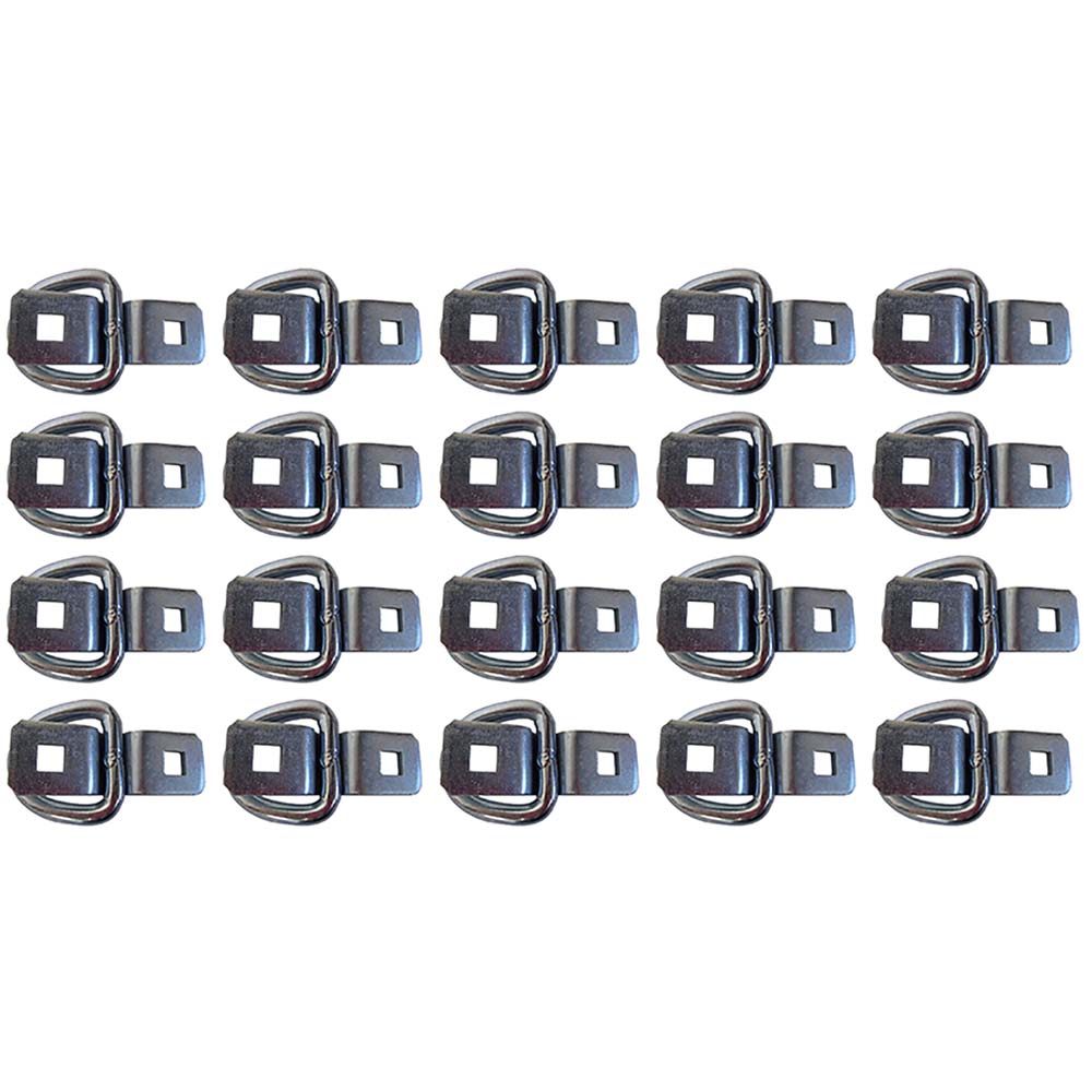 SR15 Qty 20: 3/8" Bolt-on D-Ring Fits Universal Products