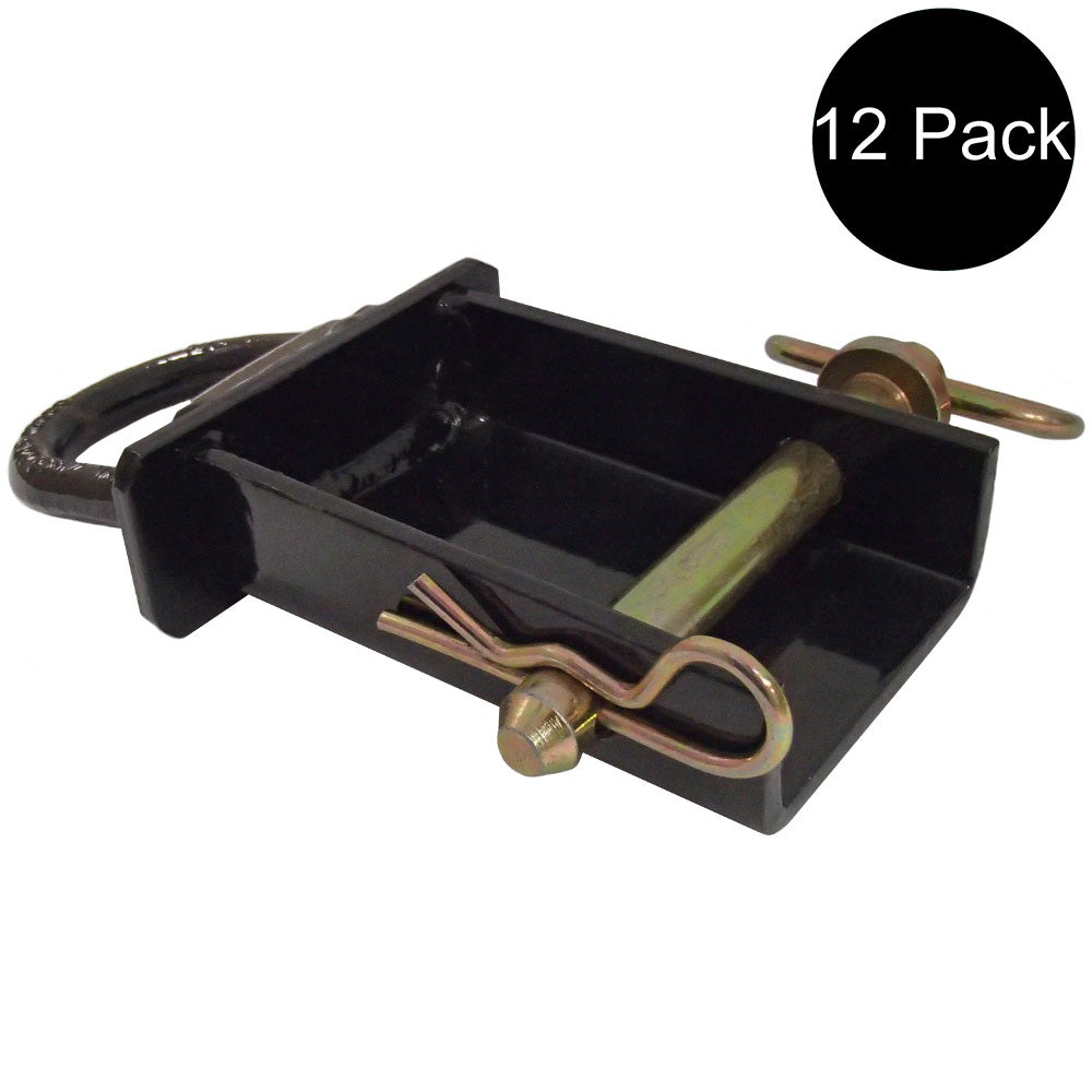 Qty 12: Removable Stake Pocket D-Ring
 Fits Universal Products Replaces PK-SPTD