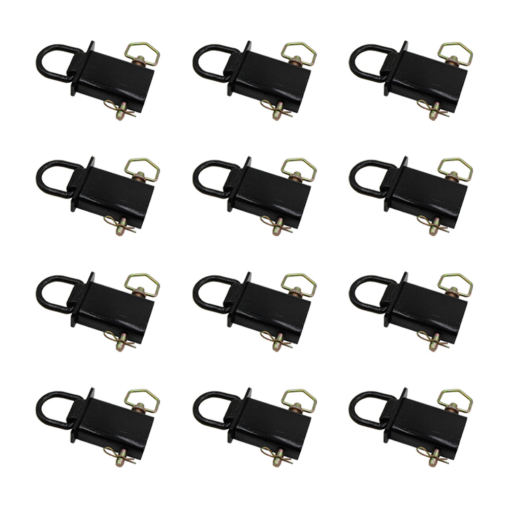 Qty 12: Removable Stake Pocket D-Ring
 Fits Universal Products Replaces PK-SPTD