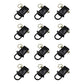 Twelve D-Ring Stake Pockets Removable Transport Trailer Tie Down Anchor Point
