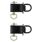 PK-SPTD Pack of Two Removable Stake Pocket D-Rings Works w/ Most Stake Pockets