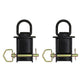 2 Heavy Duty Removable D-Ring Stake Pockets 12,000 Lbs. Trailer/Flat Bed PK-SPTD