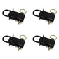 (4) 1/2" Thick D-Ring Pocket Tie Downs Removable 12,000 MBS for Stake Pockets