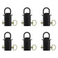 (6) D-Ring Stake Pockets Removable for Trailer Tie Down Transport Anchor Point