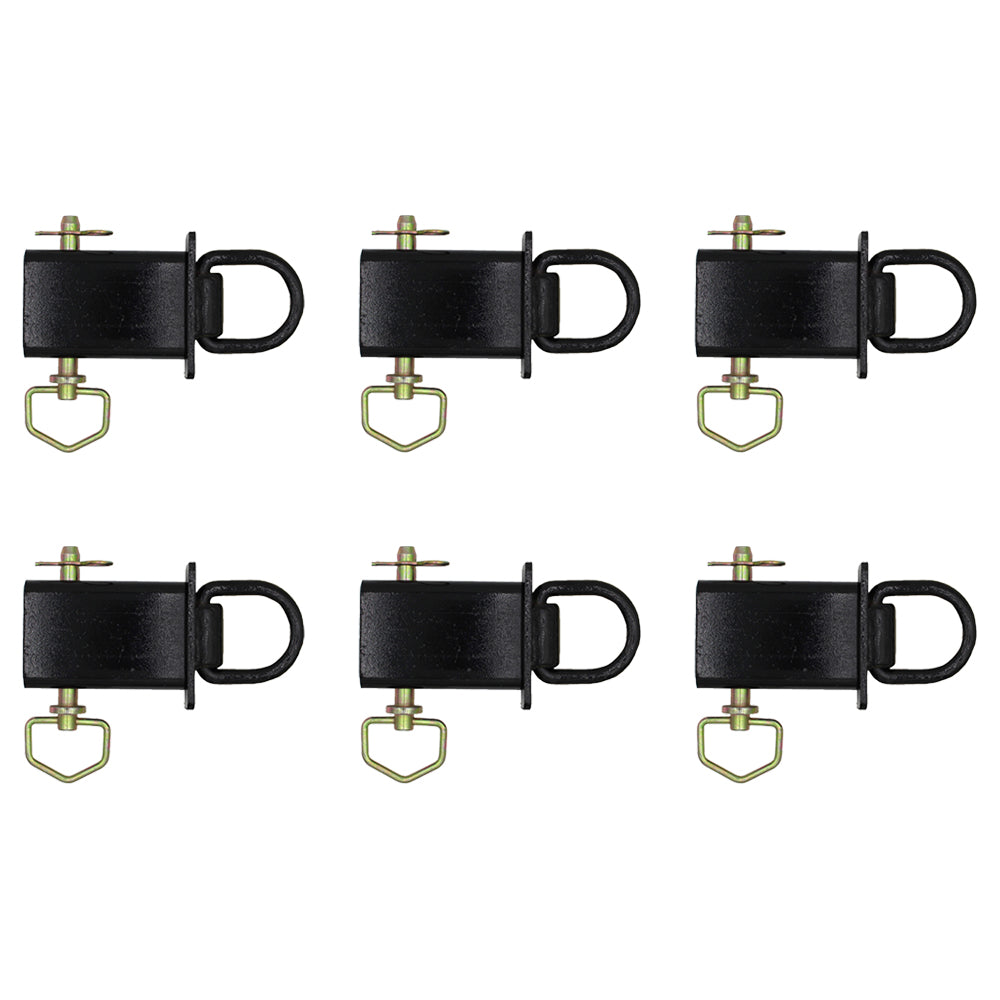Qty 6: Removable Stake Pocket D-Ring Fits Universal Products Replaces PK-SPTD