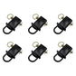 (6) D-Ring Stake Pockets Removable for Trailer Tie Down Transport Anchor Point
