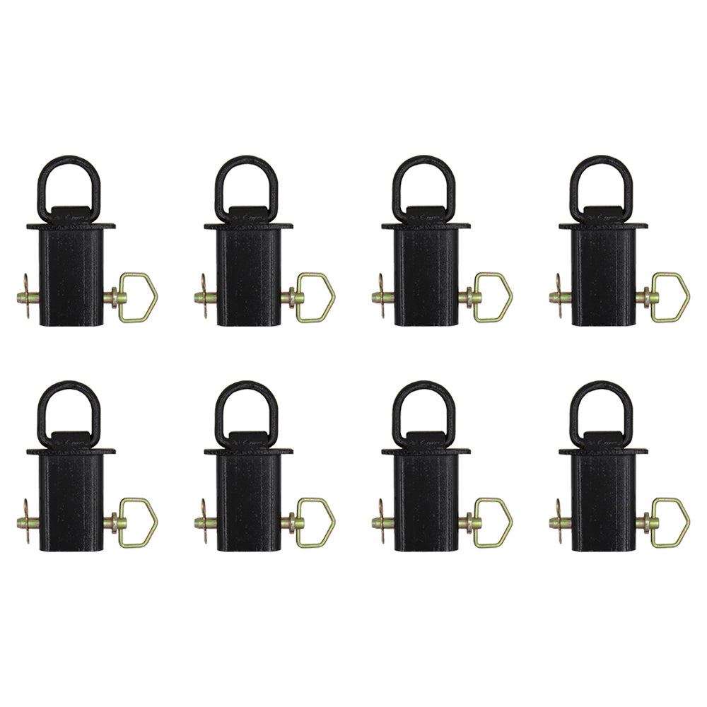Qty 8: Removable Stake Pocket D-Ring Fits Universal Products Replaces PK-SPTD