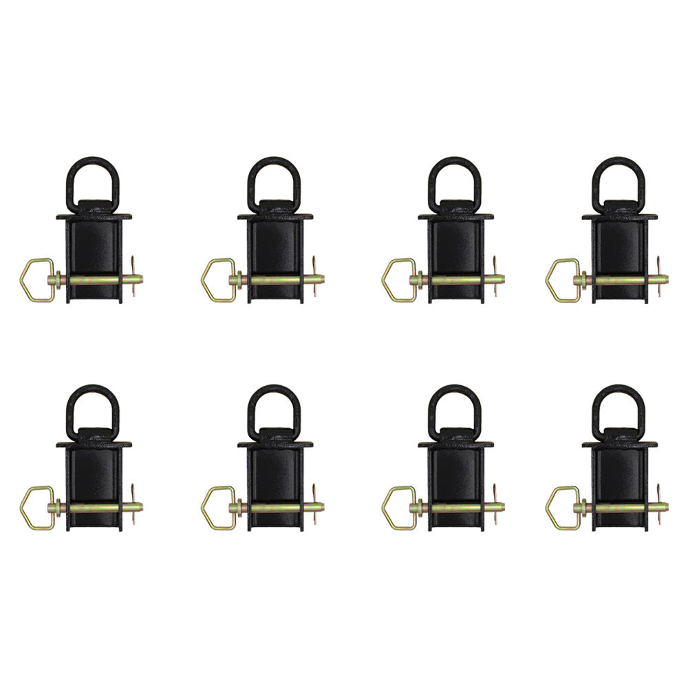 Qty 8: Removable Stake Pocket D-Ring Fits Universal Products Replaces PK-SPTD