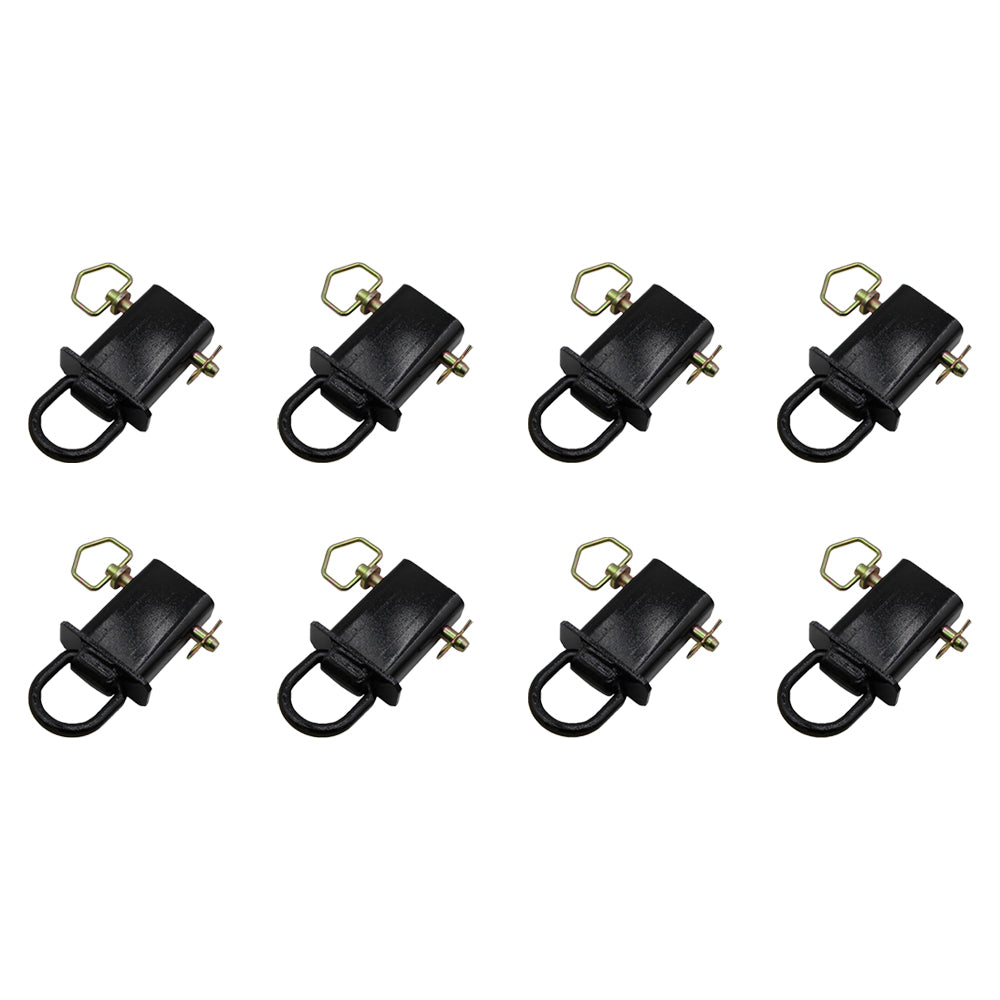 Qty 8: Removable Stake Pocket D-Ring Fits Universal Products Replaces PK-SPTD