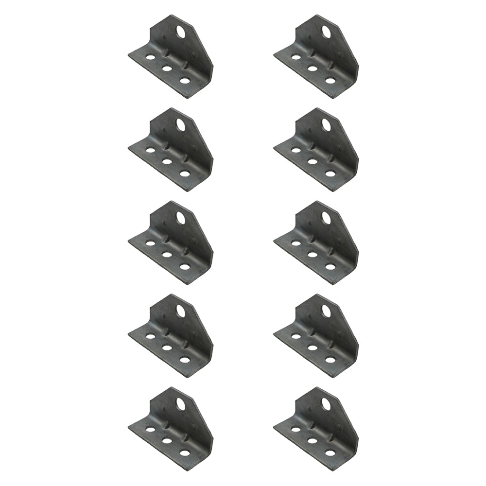 Set/10 Galvanized Swivel Top Boat Trailer Top Angle Brackets for Bunk Boards