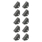 Set/10 Galvanized Swivel Top Boat Trailer Top Angle Brackets for Bunk Boards
