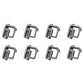(Pack of 8) Aluminum Truck Cap Mounting Clamp for Laventure OTK20-0291 OTK200291