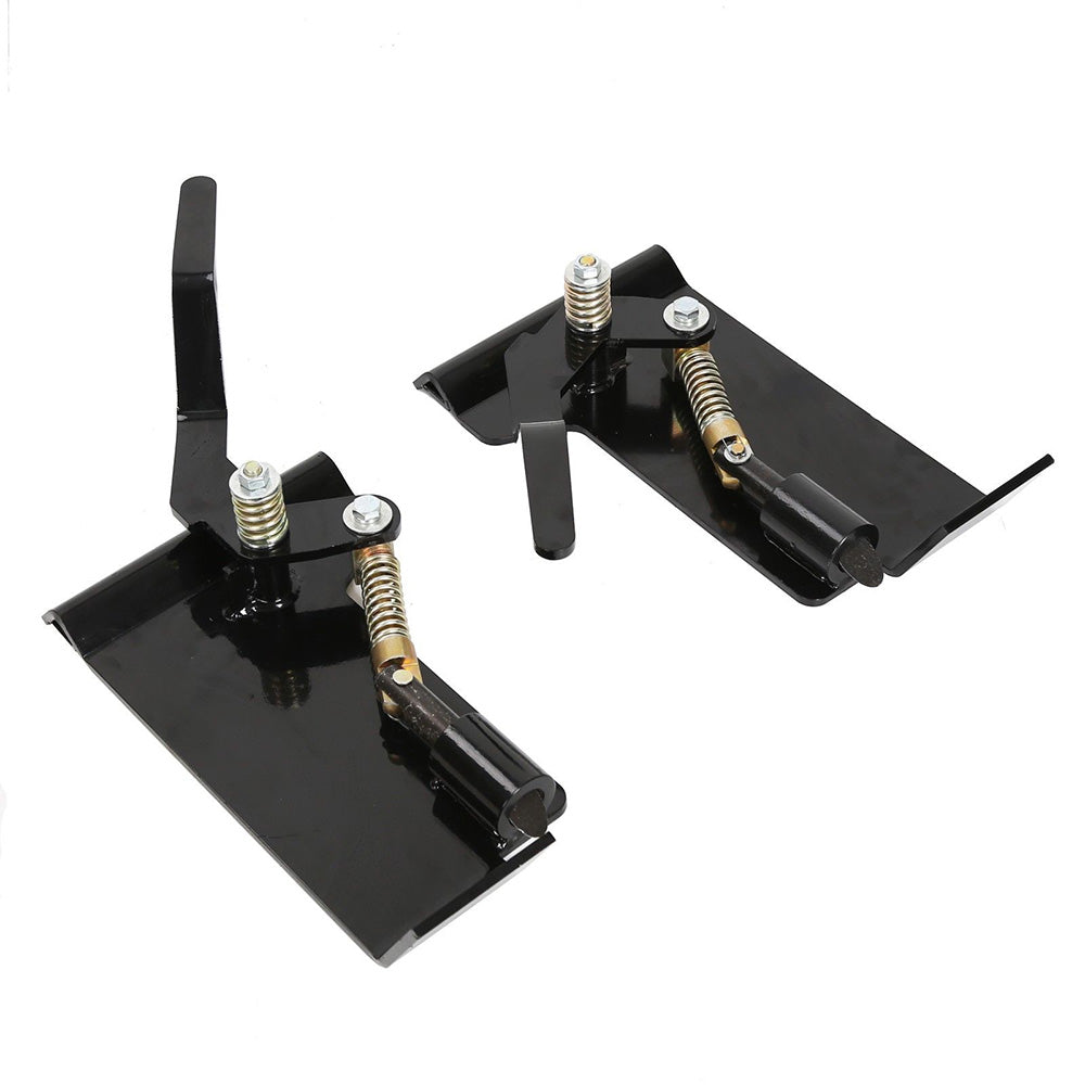 1/4" 5/16" 3/8" 1/2" Skid Steer Loader Mount Plate Bucket Quick Tach Attachment