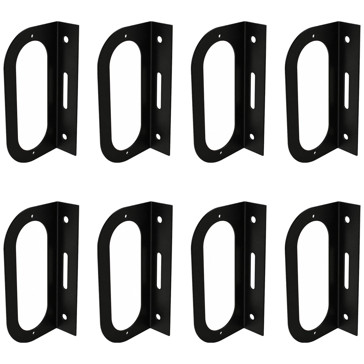 Qty 8: 6" Oval Light Mounting Bracket Fits Universal Products Replaces 421-09