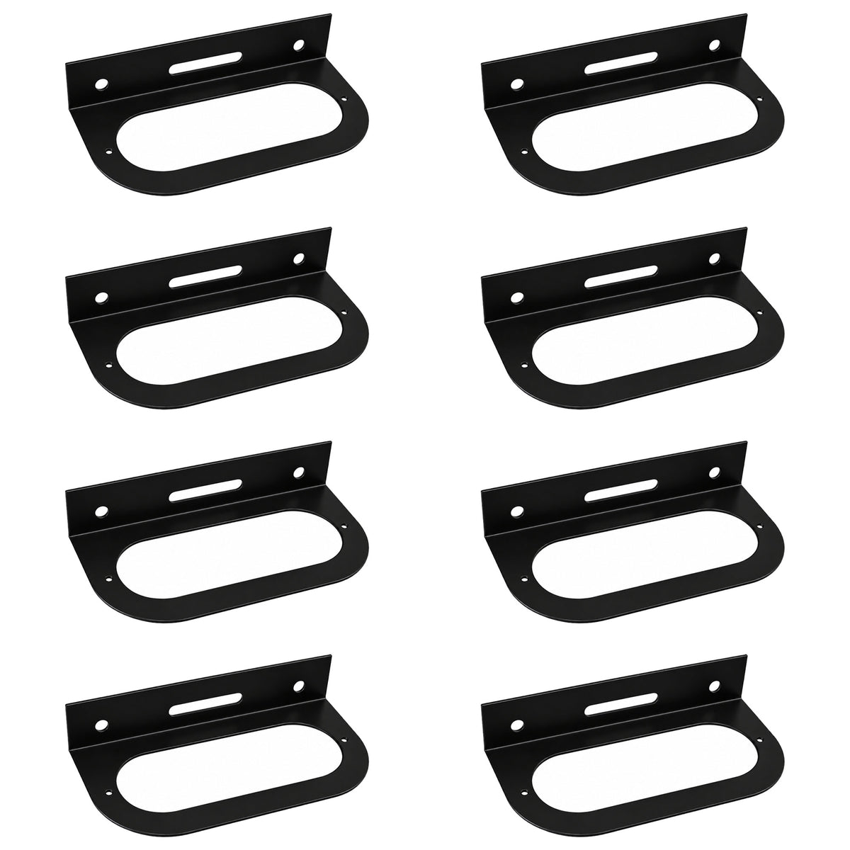 421-09 Qty 8: 6" Oval Light Mounting Bracket Fits Universal Products