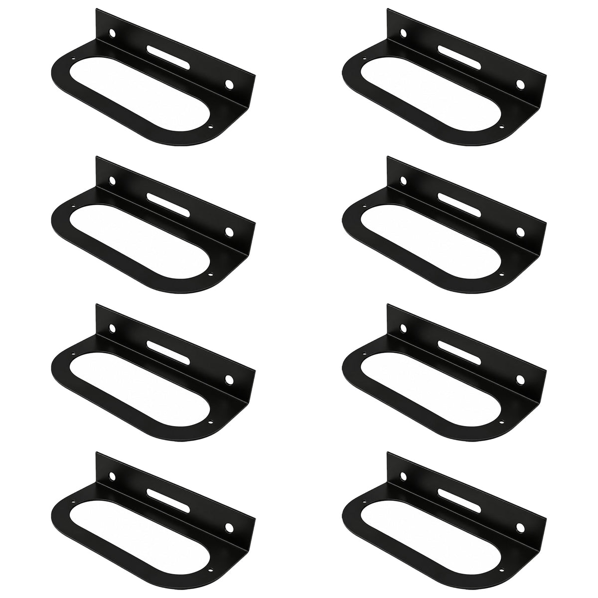 Qty 8: 6" Oval Light Mounting Bracket Fits Universal Products Replaces 421-09