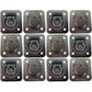 Qty 12: 1-1/2" Bolt-on Recessed D-Ring Fits Universal Products Replaces RDR5