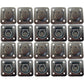 20 Pack Truck Trailer D-Ring 6,000 lb. Capacity Anchor Tie down Recessed D-Ring