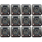 Qty 12: 1-1/2" Bolt-on Recessed D-Ring Fits Universal Products Replaces RDR5
