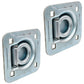RDR5 Qty 2: 1-1/2" Bolt-on Recessed D-Ring Fits Universal Products