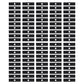 601000749 Qty 100: 8" x 2" x 0.125" x 1" Edger Blade Fits Husqvarna