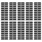 100PK Edger Blades 8" x 2" Fits RedMax 636715110 Fits Stihl 4133 713 4102