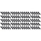 237001 Qty 100: 8" x 2" x 0.125" x 1" Edger Blade Fits Green Machine